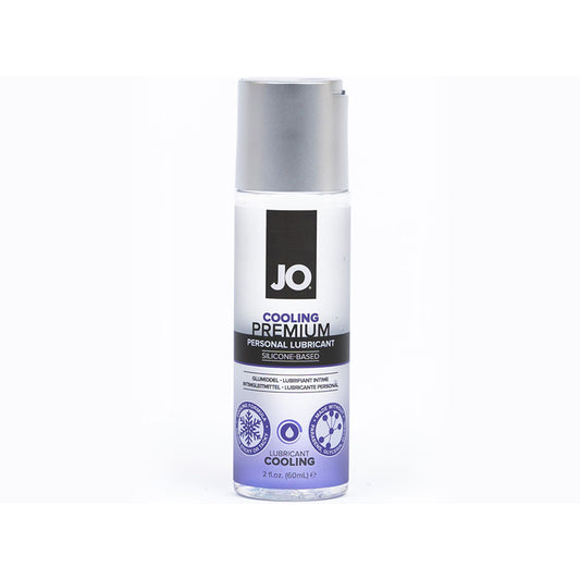 JO Premium Cooling Silicone-Based Lubricant 2 oz.