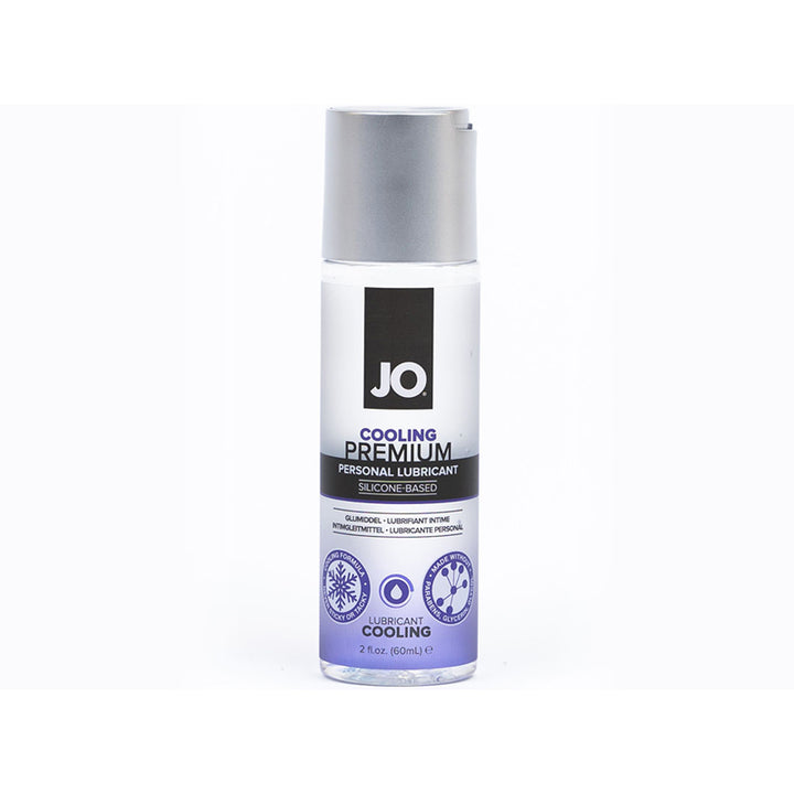 JO Premium Cooling Silicone-Based Lubricant 2 oz.