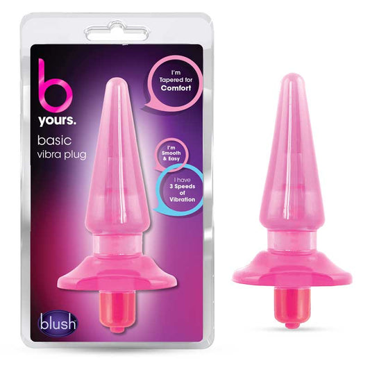 Blush B Yours Basic Vibra Plug Pink