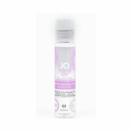 JO All-In-One Sensual Massage Glide Lavender 1 oz.