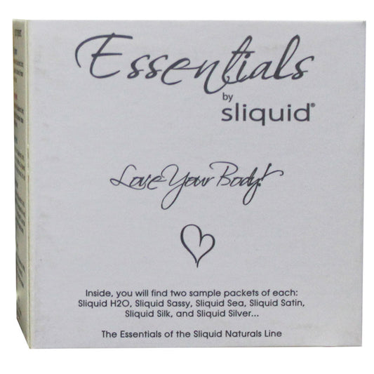 Sliquid Essentials Cube Lubricant Samples 12-Pack