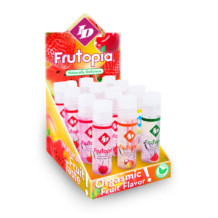 ID Frutopia Flavored Lubricant Assorted 1 fl oz Display (12)