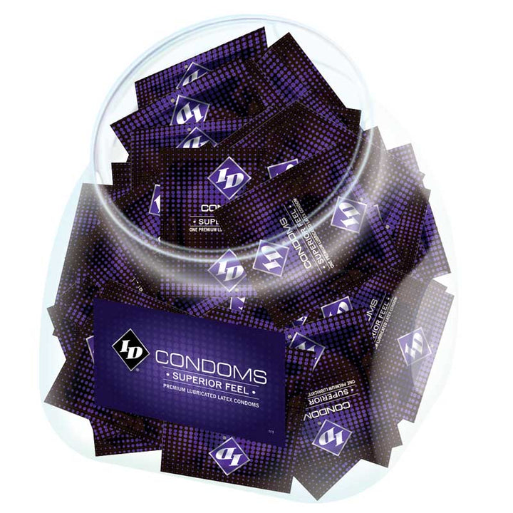 ID Superior Feel Condom Jar (144/Jar)