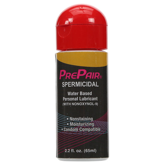 PrePair Spermicidal Lubricant 2.4oz Bottle