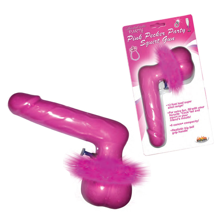 Pink Pecker Party Squirt Gun