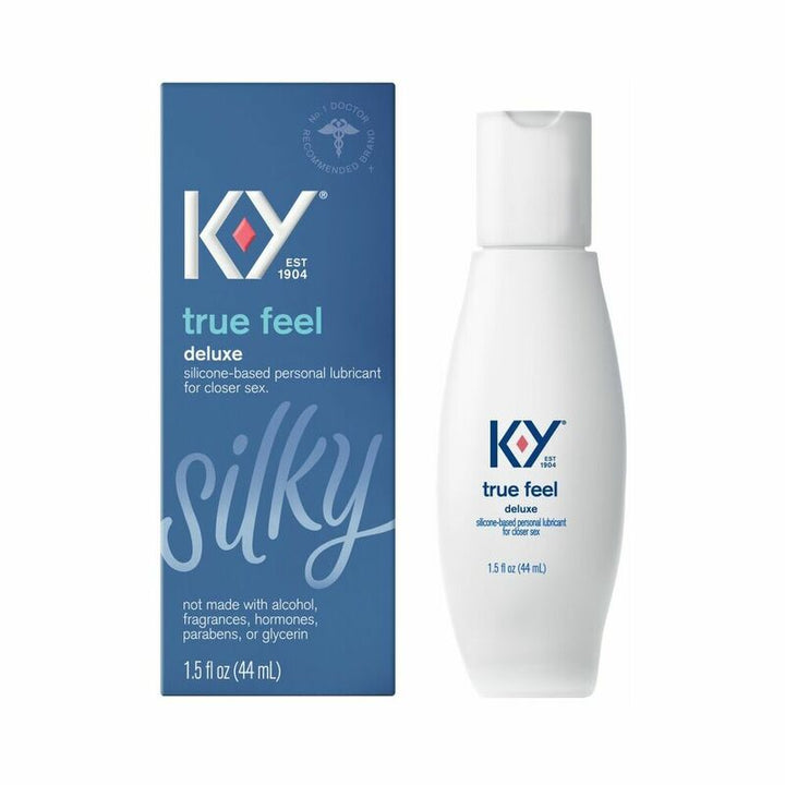 K-Y True Feel Premium Intimate Silicone Gel Lubricant 1.5oz.