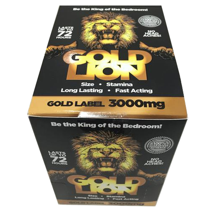 Gold Lion Male Enhancement Pill 1ct 24/Dp