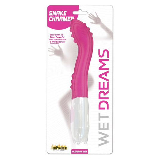 Wet Dreams Snake Charmer Multi Speed Play Vibe Magenta