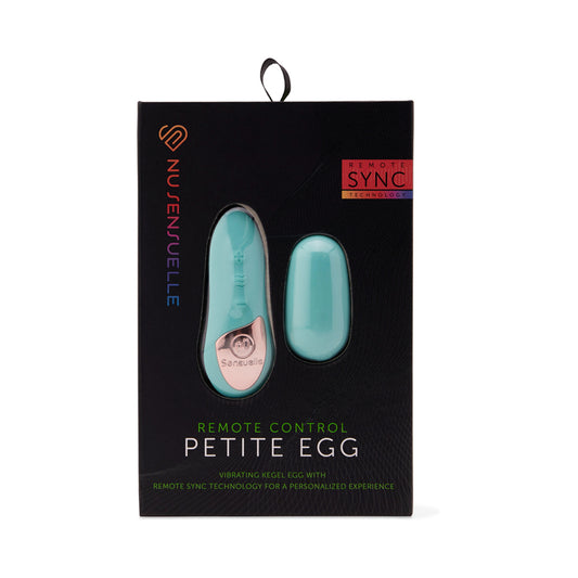 Nu Sensuelle Remote Control Petite Egg Blue