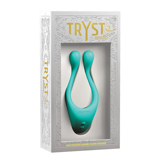 TRYST V2 Bendable Multi Erogenous Zone Massager with Remote Mint