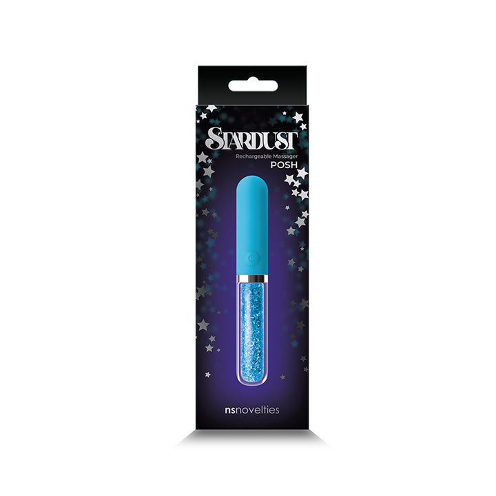 Stardust Posh Rechargeable Massager Blue