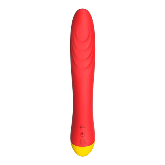 ROMP Hype Rechargeable Silicone G-Spot Vibrator Red