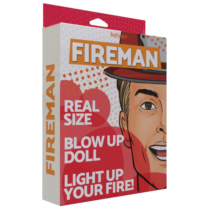 Fireman - Inflatable Party Doll