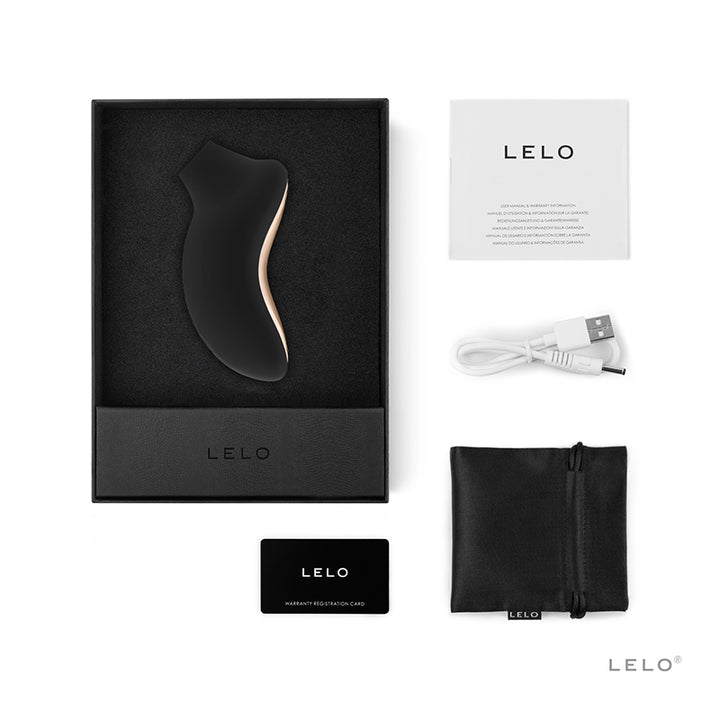 LELO SONA 2 Rechargeable Clitoral Stimulator Black