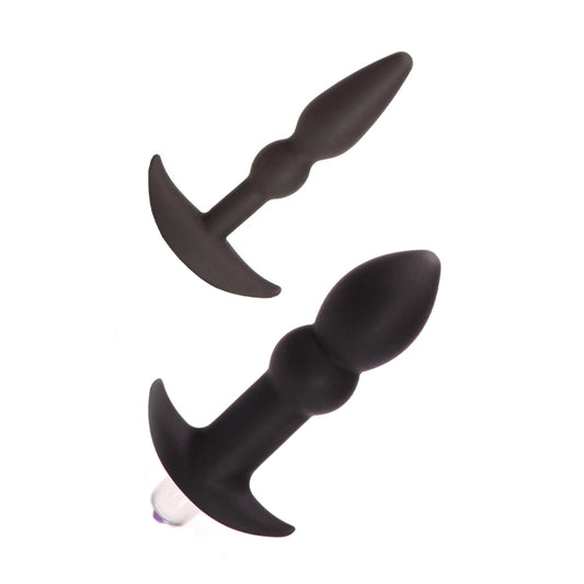 Tantus Perfect Plug Anal Plug Kit Onyx