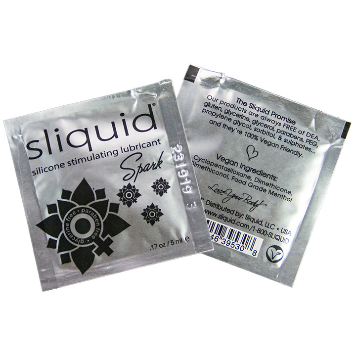 Sliquid Naturals Spark Booty Buzz Pillows (200/bag) .17oz