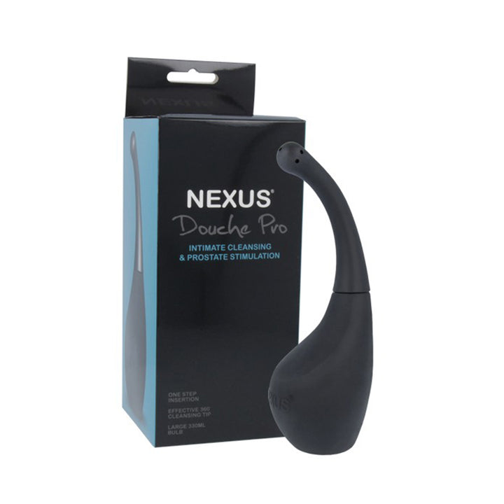 Nexus Douche Pro Prostate Anal Douche Black 