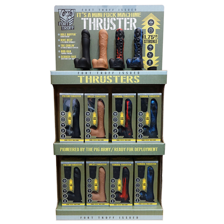 Fort Troff Thrusters Mini Fuck Machine Corrugated Display