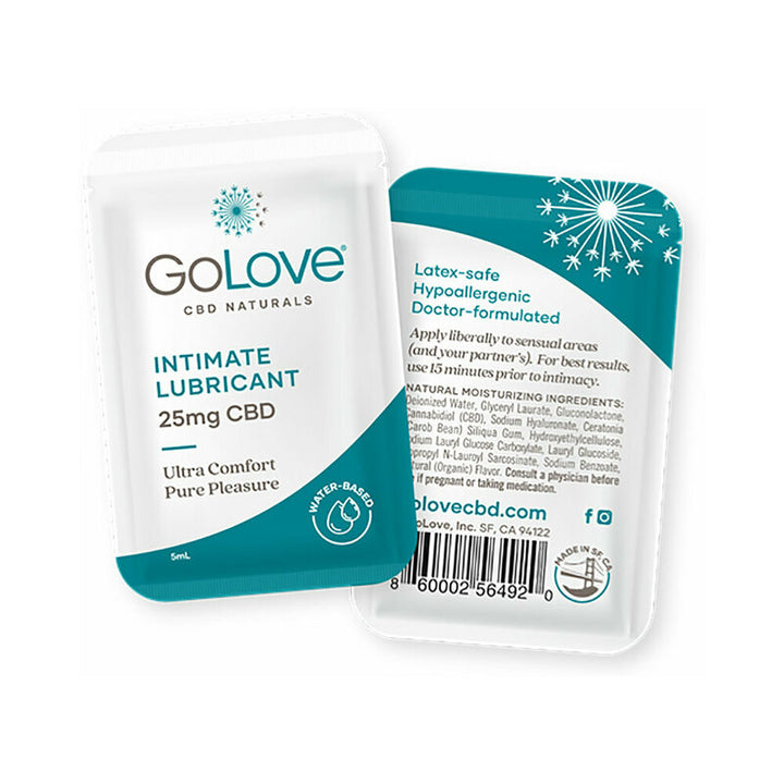 GoLove CBD Lubricant 5 ml Pillows 50-Pack