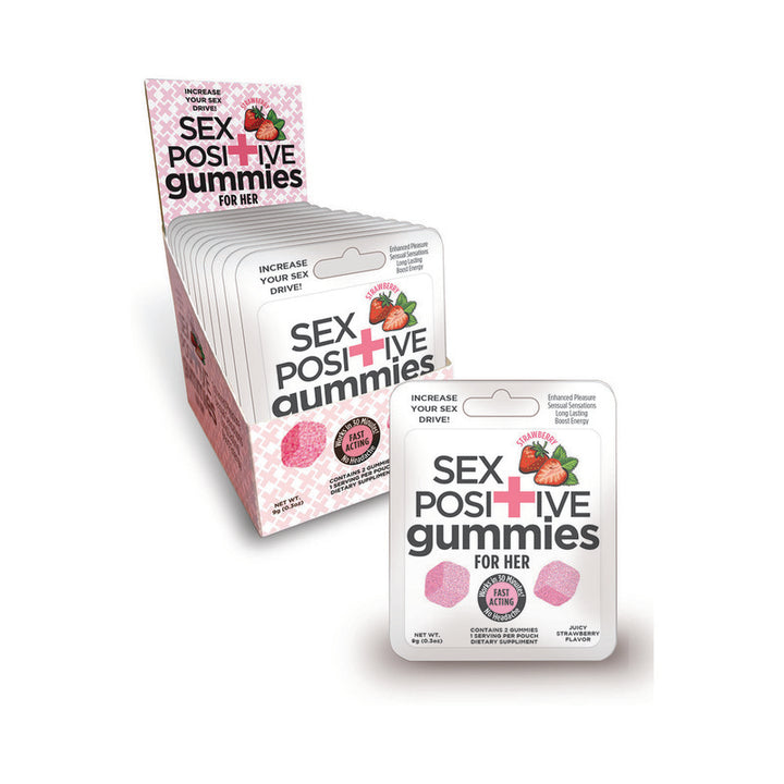 Sex Positive Gummies For Her 12-Piece Display